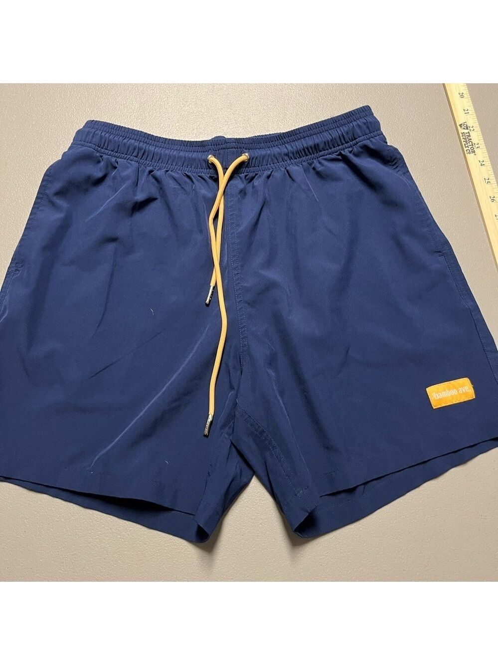 COPY - Bamboo Ave Men's Boundless Unlined 7”Activewear Shorts Blue large